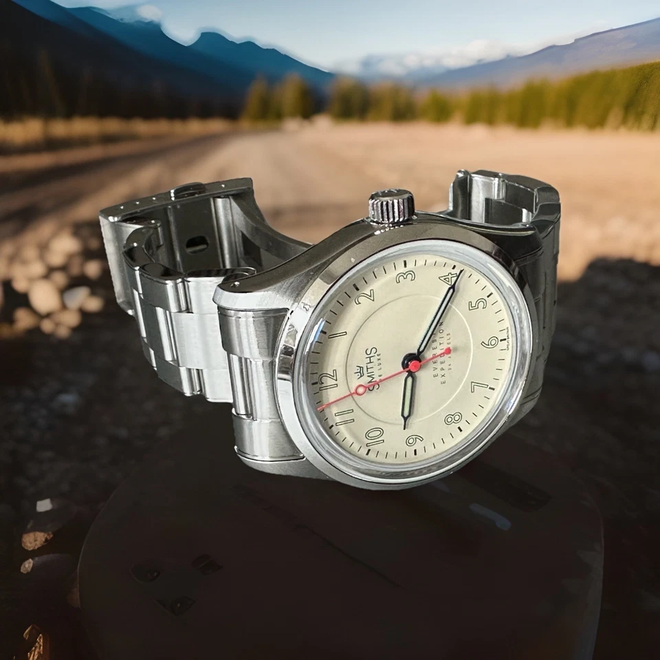 Smiths Deluxe Everest 24 Jewels Expedition Timefactor Mens Watch-Almost New - Image 2 of 4