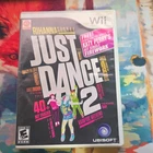 Ubisoft Just Dance 2 Nintendo Wii Music Dance Game E10+ NTSC-U/C 2010 40+ Tracks