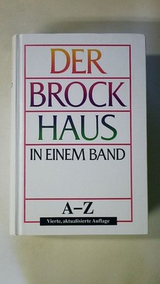 87052 DER BROCKHAUS in einem Band ; A - Z HC