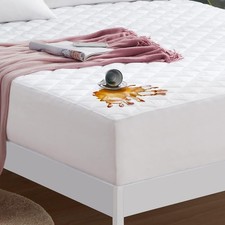 Waterproof Mattr Pad - Breathable Bed Protector with 21" Deep