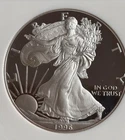 Certified 1996-P American 1 oz Proof Silver Eagle $1 NGC PF 69 Ultra Cameo