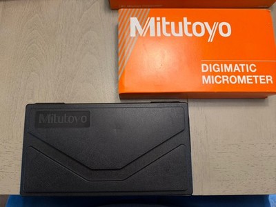 MITUTOYO 293-186-30 1-2'' IP65 .00005'' QUANTUMIKE DIGIMATIC MICROMETER
