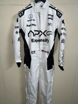 F1 Movie White Racing Coveralls APXGP - Brad Pitt Race Suit