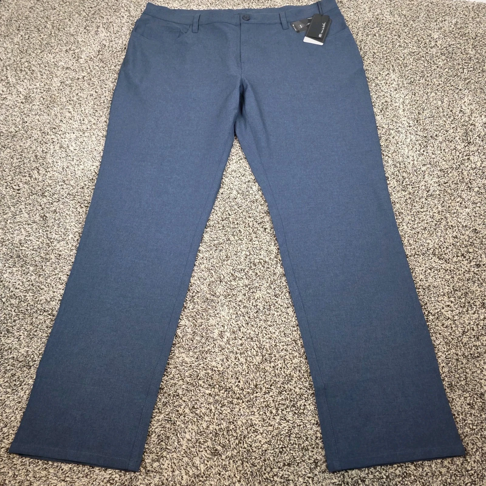 Travis Mathew Open To Close Pants Men's 40 Navy Blue Performance Golf 1MT435 NWT