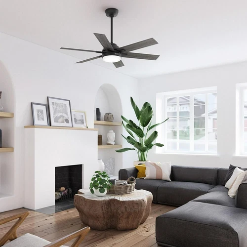 Hunter 52 Georgetown ENERGY STAR Ceiling Fan W/ LED Light, Remote - Contemporary - Picture 6 of 24