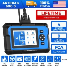 🔥2025 TOPDON AD600S OBD2 Scanner Engine ABS SRS SAS AT TPMS EPB Diagnostic Tool