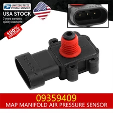OEM 09359409 Manifold Air Pressure Sensor MAP Fits For 2004 Pontiac Bonneville