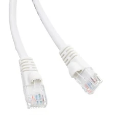 PTC Cat 5e Patch Grey Ethernet Internet LAN Network Cable 25 ft.