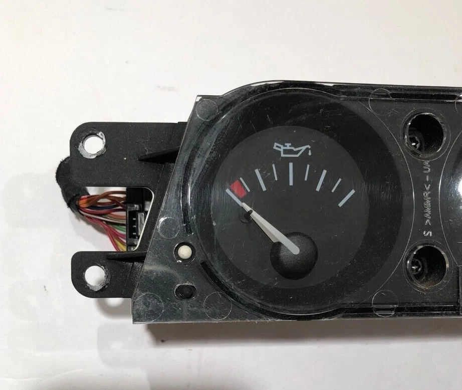 97-02 JAGUAR X100 XK8 INDICADORES DE TABLERO RELOJ VOLTIO PANEL DE PRESIÓN DE ACEITE Foto 2 de 4