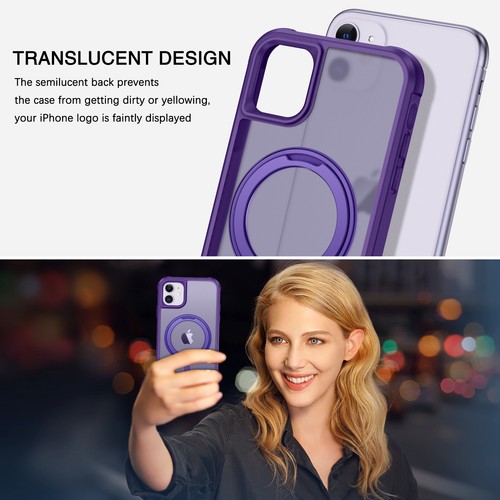 Funda para iPhone 16/15/14/13/12/11 Pro Max pesada a prueba de golpes con soporte magnético cubierta - Imagen 30 de 751