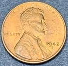 GEM BU Uncirculated Nicer Low Mintage 1942 D Lincoln Wheat Cent -SP178
