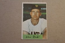 1954 BOWMAN ALVIN DARK  BASEBALL  CARD #41