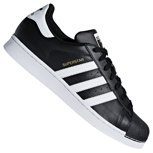 Adidas Originals Superstar Sst Mujer Hombre Piel Zapatillas de Correr Negras Wei - Photo 1 sur 3