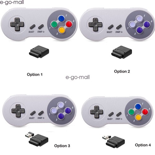Wireless/Wired Gamepad for SNES Super Nintendo Entertainment System SFC NES - Picture 2 of 86
