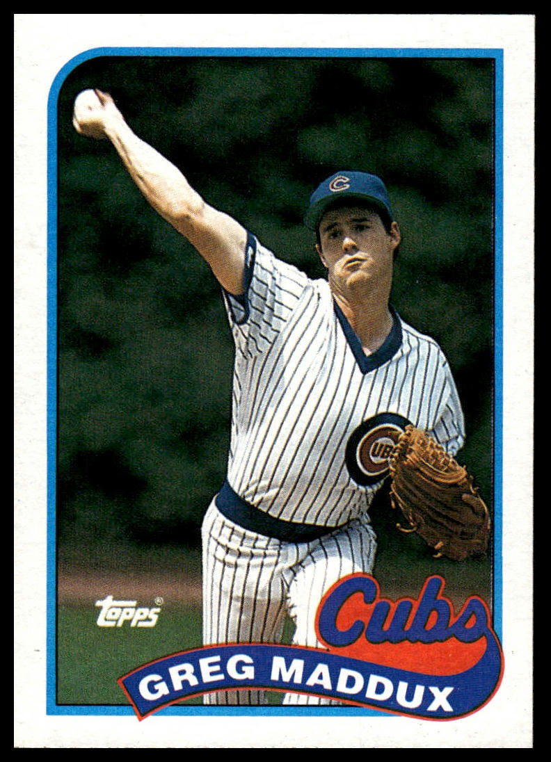 1989 Topps #240 Greg Maddux | eBay