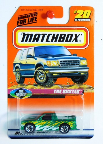 Hot Wheels & Matchbox- (2) Ford F-150/The Buster/Dodge M80/Flare Side Pickup. - Picture 4 of 6