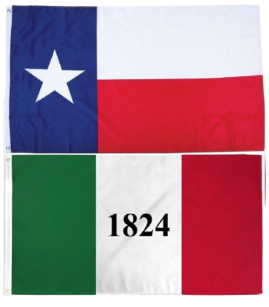 Texas 1824 Alamo Schlacht Flagge – 3x5 Fuß (ca. 90x150 Cm), Aus Polyester