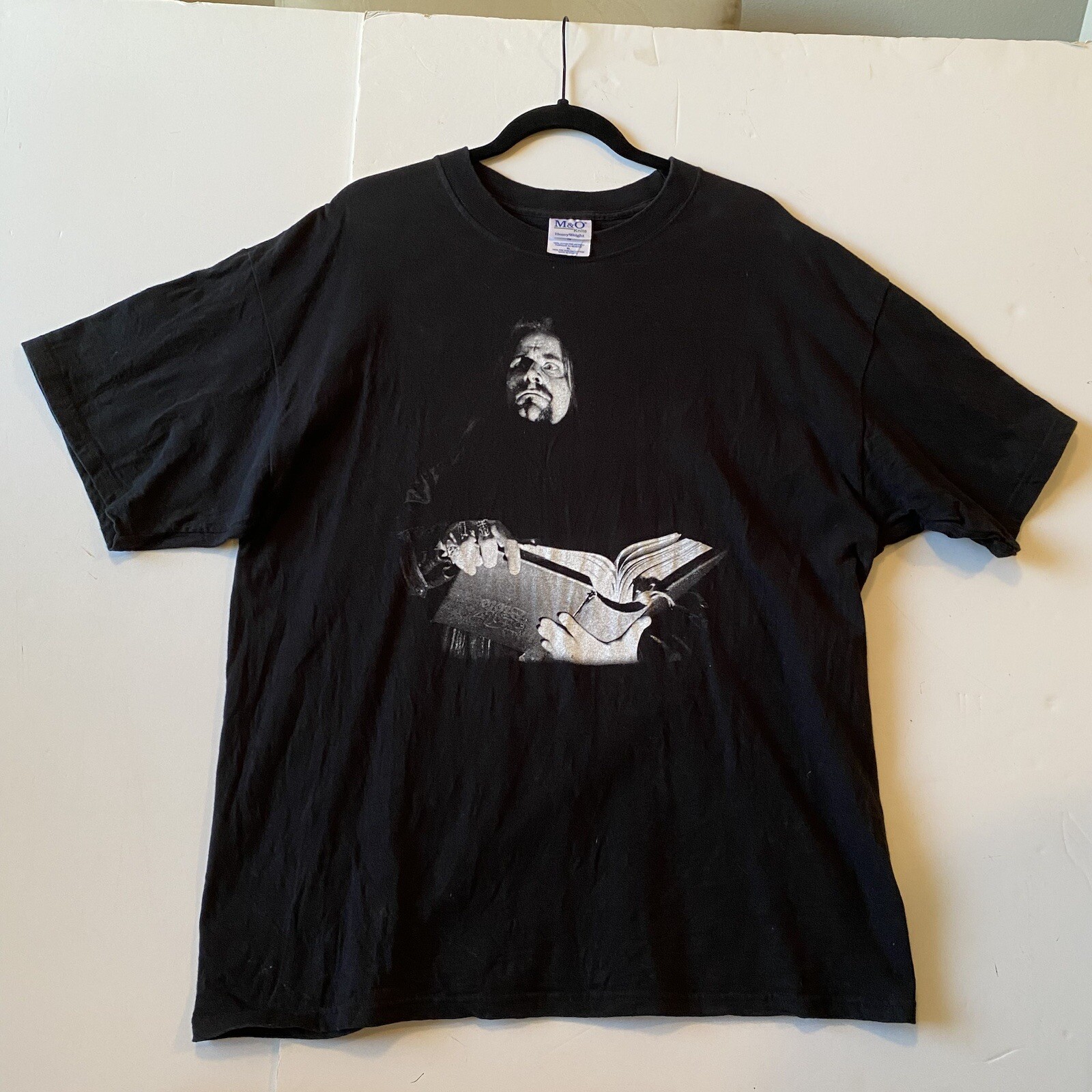 Vintage ULTRA RARE Glen Benton from Deicide Death Metal Black T Shirt Mens XL