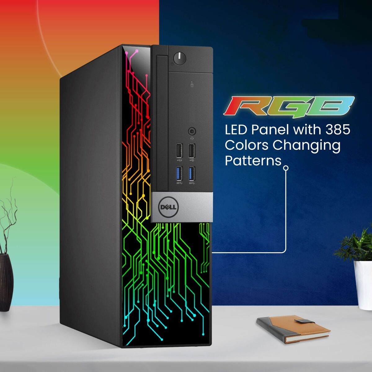 Dell RGB Desktop Gaming PC i5-8500 32GB 1TB SSD 2TB New 24 Dell RGB Desktop Gaming PC i5-8500 32GB 1TB SSD 2TB New 24