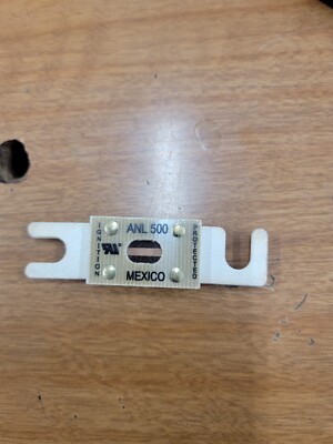 BUSSMANN ANL-500 Limiter Fuse,ANL Series,500A,80VDC 1DC67