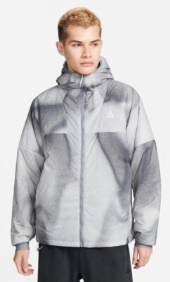 Nike ACG Therma-FIT ADV Rope de Dope Full-Zip Jacket Sz XL Grey