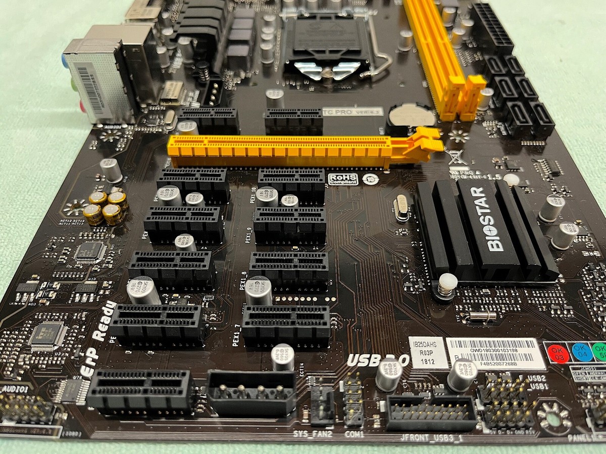 未使用品】BIOSTAR TB250-BTC PRO + CPU + メモリ