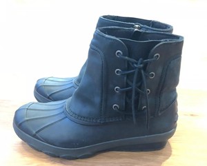 duck boots teal