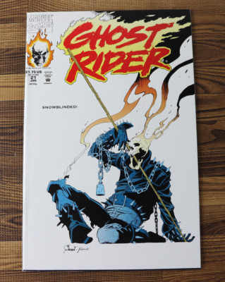 1992 Marvel Comics GHOST RIDER #21 VF/VF+ | eBay