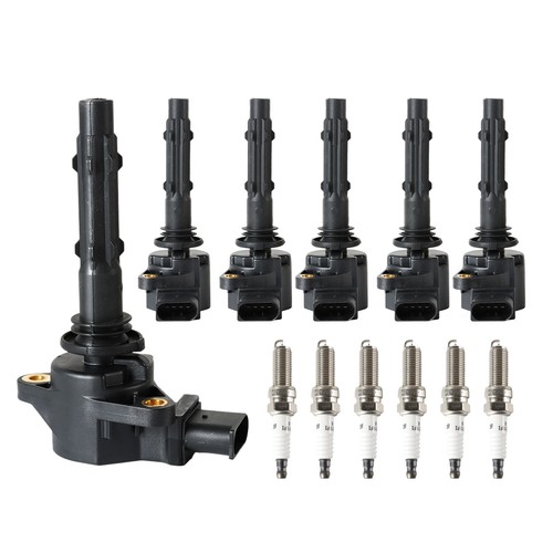 6Set For 2007-2011 Mercedes-Benz S550 5.5L V8 Ignition Coil & Spark Plugs - Picture 6 of 19