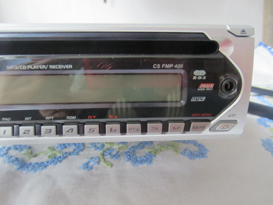 Auto Radio AEG CS FMP 420 Autoradio Funktions bereit - Bild 3 von 4
