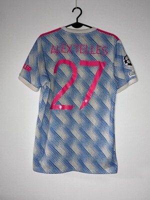 Manchester United 21/22 ALEX TELLES 27 Adidas Away shirt
