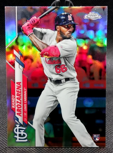 2020 Topps Chrome Refractor - Randy Arozarena RC #49 Seattle Mariners