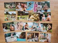 Burt Lancaster - The Swimmer   18 scarce German lobby cards 1967 - best set !