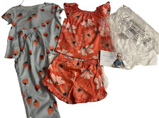 NEW 2 Pairs Girls Carter's Simple Joys Summer Pajamas Size 4