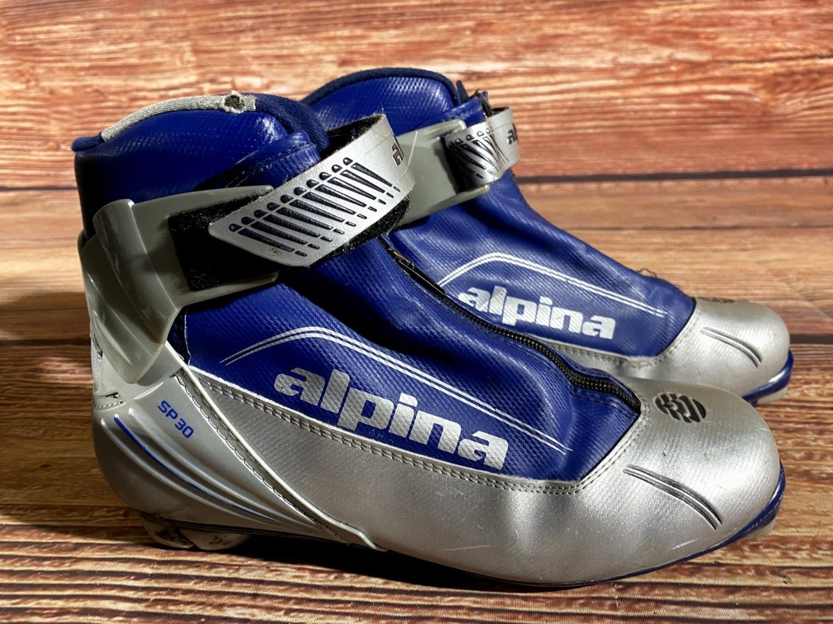 Alpina SP30 Nordic Cross Country Ski Boots Size EU43 US9.5 for NNN