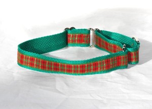 christmas martingale dog collars