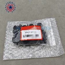 OEM 50PCS Fender Splash Shield Clips Push Pin Fastener Retainer For Honda Accord