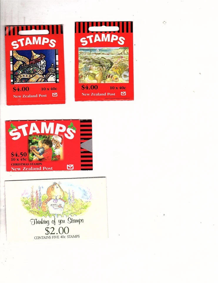 NUEVA ZELANDA COMO NUEVO FOLLETO PANEL TIRAS SELLOS 22 folletos (mb27 Foto 2 de 4