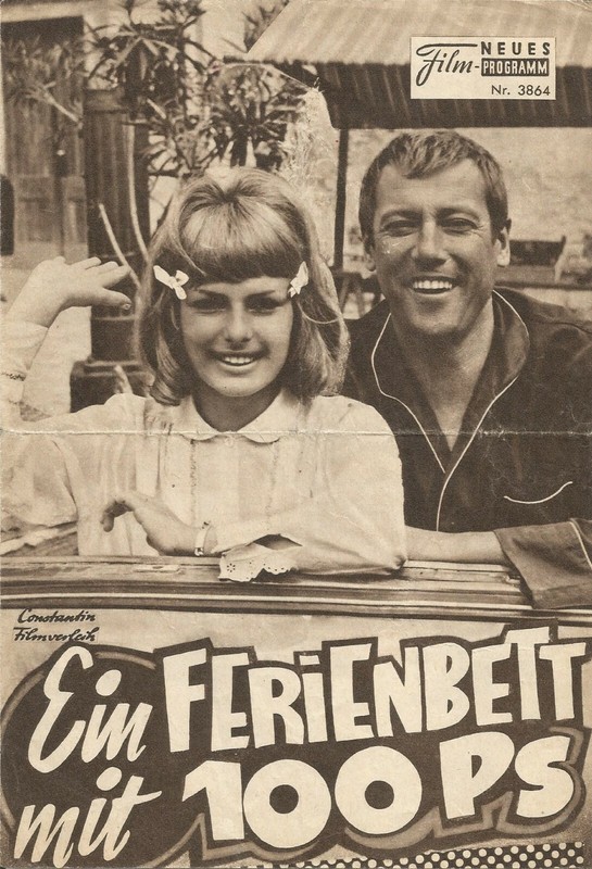 Ein Ferienbett mit 100 PS 1965 Vivi Bach Dietmar Schoenherr KINO Programm