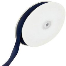 Solid 3/8-Inch Grosgrain Ribbon 50-Yard Navy Blue