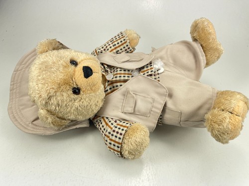 The Bear Factory 14" Tan Plush w/ Outfit Hat Safari Birthday - Unused Tag - Picture 6 of 7