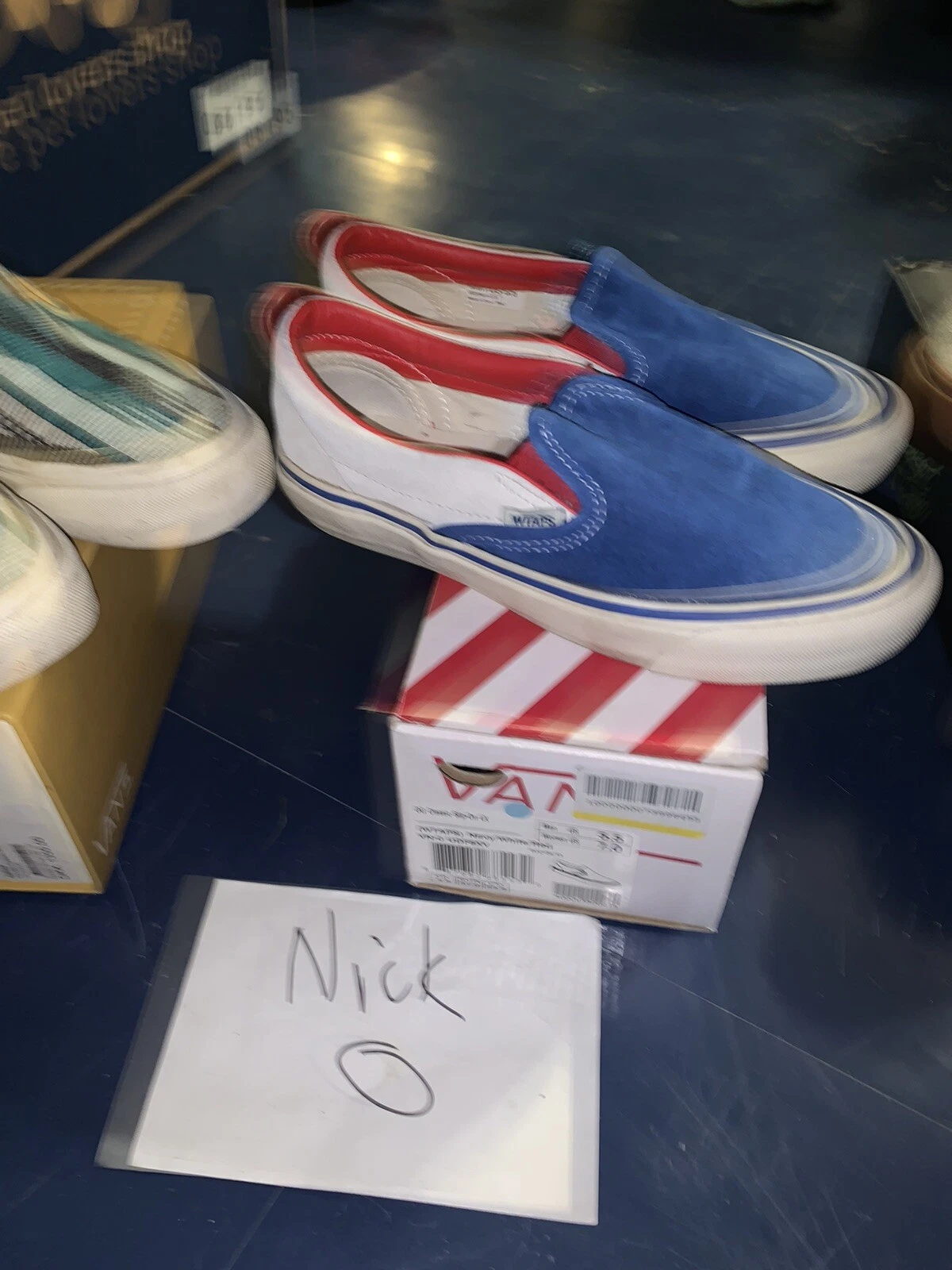 fourgonnettes wtaps slip on coffre fort rare supreme