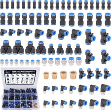 90 Pcs Dot Air Line With Quick Connect Air Fittings Kit 2 Roll 100ft 14 And 3 90 Pcs Dot Air Line With Quick Connect Air Fittings Kit 2 Roll 100ft 14 And 3