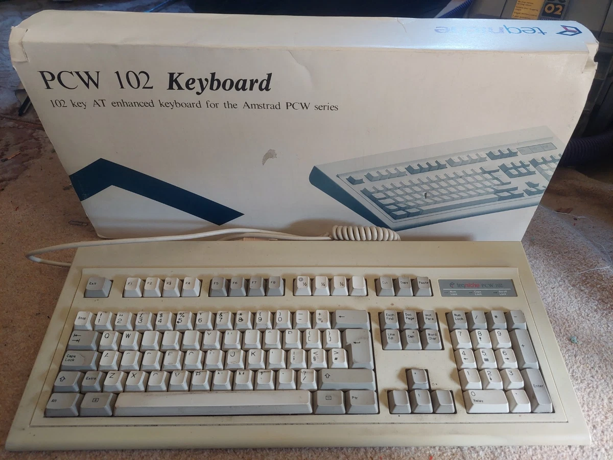 Configurare la tastiera con SETKEYS (Amstrad PCW 8256/8512 e PCW 9512
