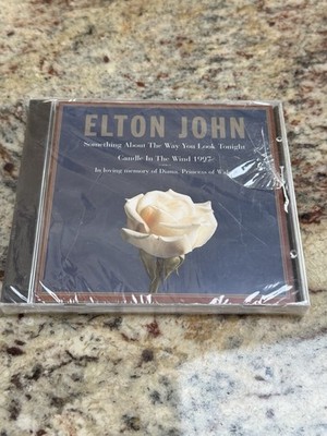 ELTON JOHN ''CANDLE IN THE WIND' MEMORIAL CD SINGLE FOR PRINCESS DIANA NEW SEALED