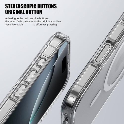 Coque transparente antichoc pour iPhone 17, 17 Air, 17Pro, 17 Pro Max, Y9K8 - Picture 9 of 21