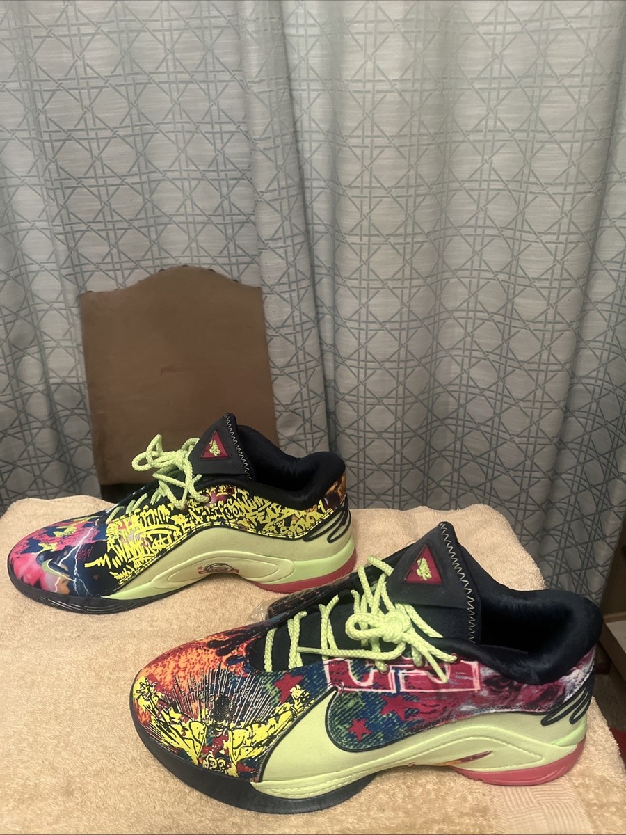 Nike LeBron 22 Bryce\'s World Blustery Ghost Green Mens 11 HV8451-400 NEW‎ Size 13 - Nike LeBron 22 Bryce main image 4