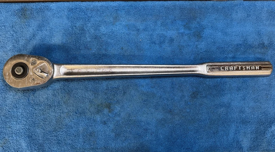 Trinquete de liberación rápida Craftsman USA -V-, 3/4 PULGADAS, ligeramente usado. Foto 2 de 3