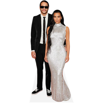 Kim Kardashian und Pete Davidson (Duo 1) Mini Celebrity Cutout