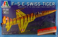 1/72 Italeri Models NORTHROP F-5E TIGER II Swiss Tiger & Patrouille Suisse *MISB